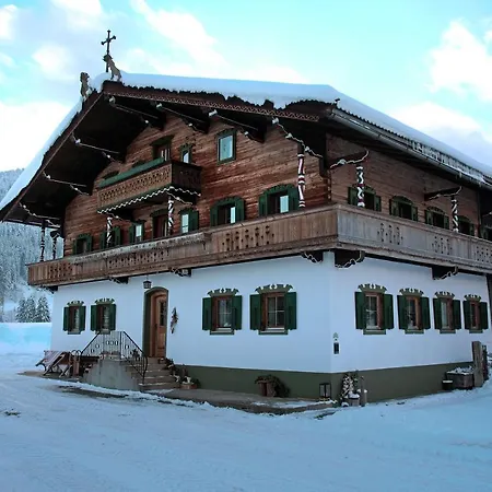 Apartmán Biobauernhof Harasshof Going am Wilden Kaiser